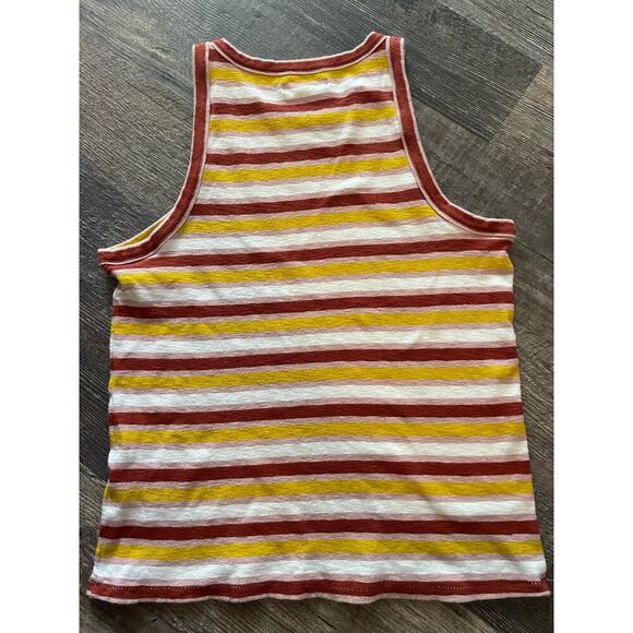 Madewell Westville Tank-top Striped Autumn women’s size Medium. - Picture 4 of 7